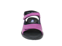 Wolky Sandals Salvia Bouganville front view