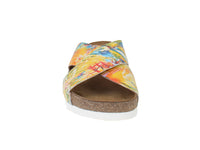 Haflinger Sandals Mio Yellow front view
