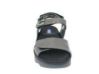 Wolky Sandals Medusa Anthracite front view