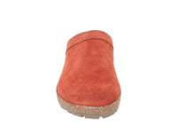 Haflinger Leather Clogs Malmo Rost front view
