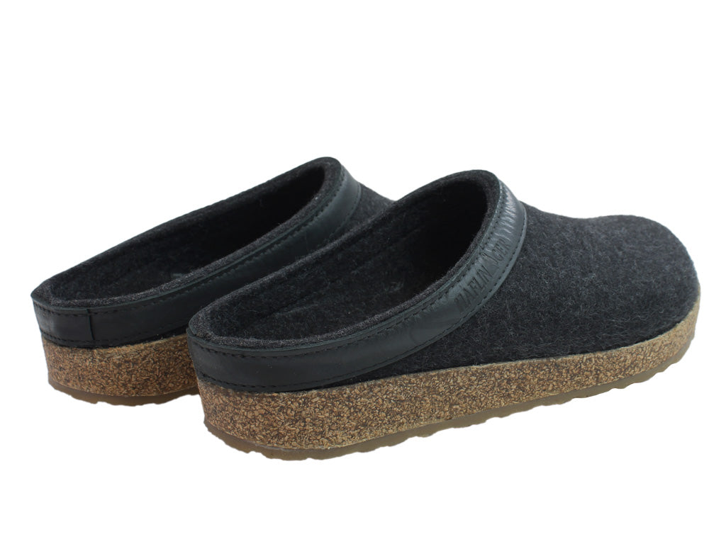 Haflinger Clogs Grizzly Torben Graphite