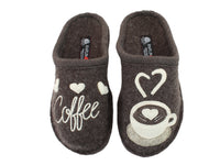 Haflinger Slippers Flair Coffee Time Brown