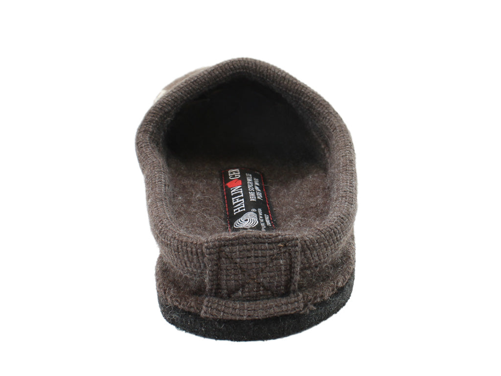 Haflinger Slippers Flair Coffee Time Brown
