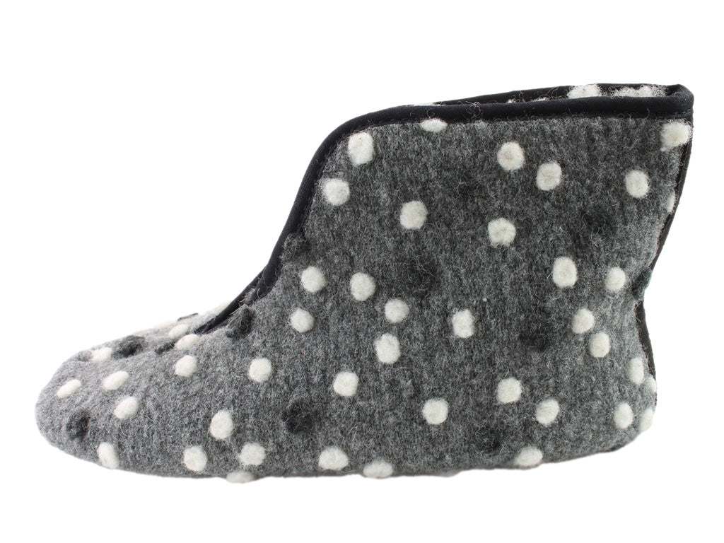 OmaKing lambswool Barefoot Snowfall slippers