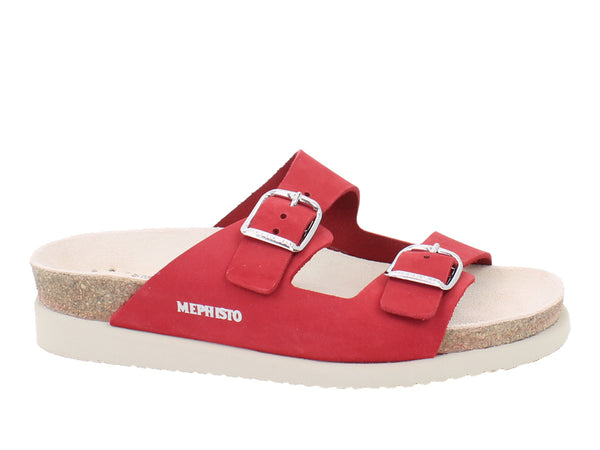 Mephisto Women Sandals Harmony Scarlet side view