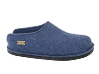 Haflinger Slippers Smily Jeans side view