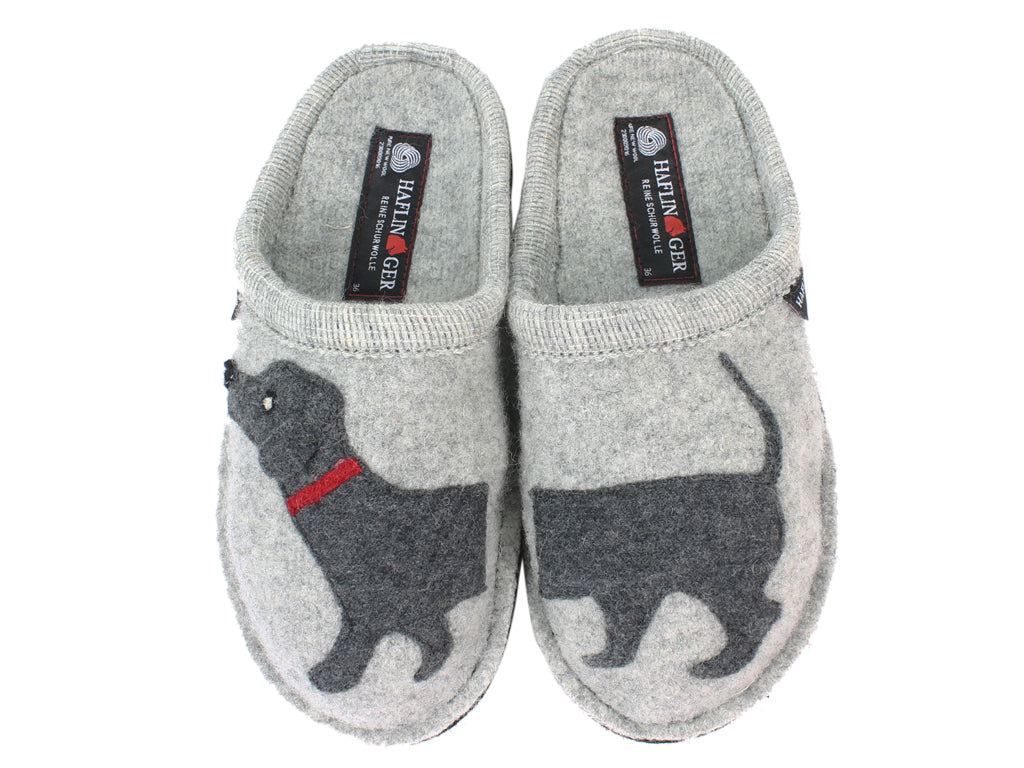 thumbnail image 2 of Haflinger Grizzly Franzl Clogs EU 42 Womens 11 Mens 9 Gray Wool Slip On 2 of 13