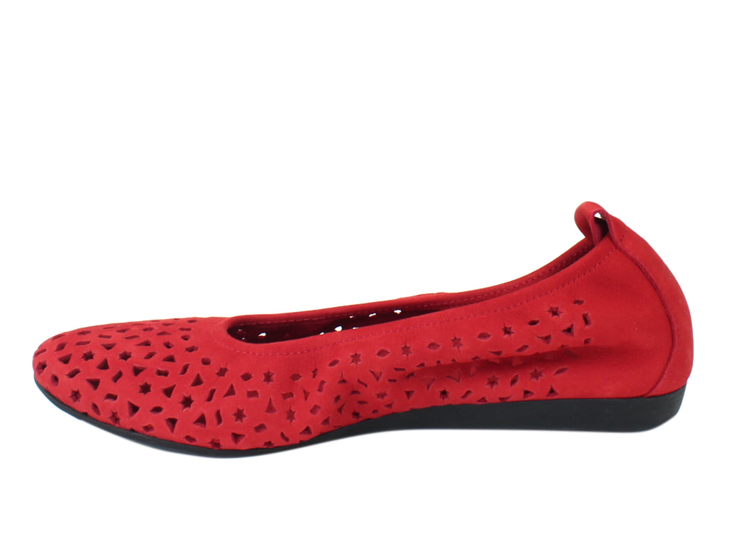 Arche Women Pumps Lilly Feu Red side view