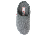 Haflinger Slippers Cashmere Anthracite top view