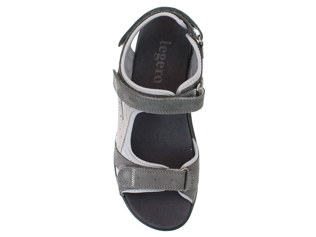Legero Women's Sandals Siris 732-22 Fumo Grey top view