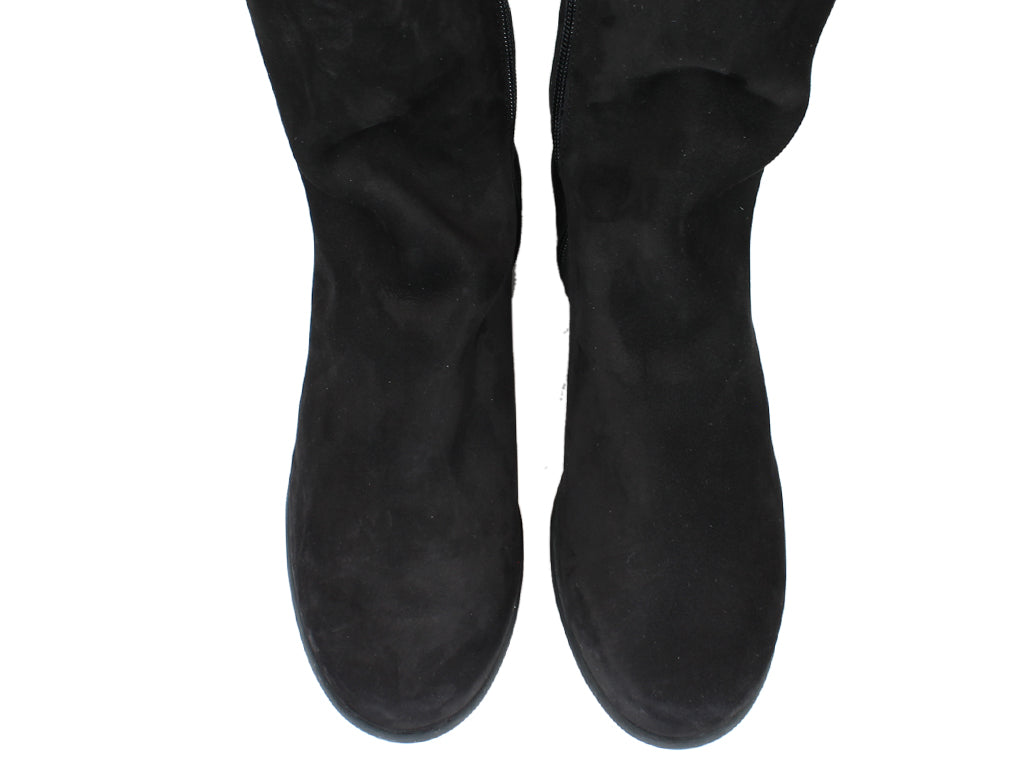 Arche Women Knee High Boots Denori Black upper view