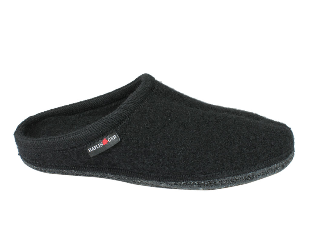 Haflinger Slippers Alaska Black - Main Image