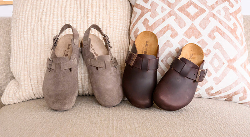 Haflinger Leather Clogs in stock!