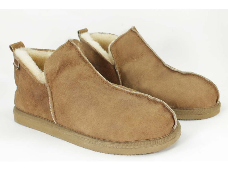 Men's slippers - sheepskin