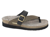 Mephisto Women Sandals Helen Black/Gold side view