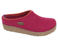 Haflinger Felt Clogs Grizzly Kris Port side view