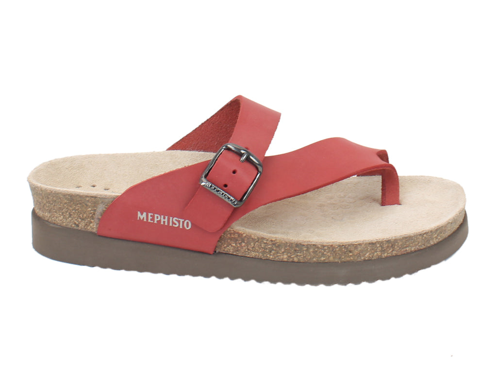 Mephisto Sandals Helen Red side view