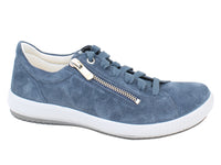 Legero Women Trainers Tanaro 5.0 Zip Indaco side view