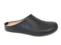 Haflinger Leather Slippers Everest Basico Black side view