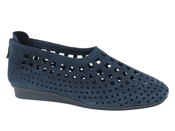 Arche Shoes Nirick Noir Nuit Navy side view