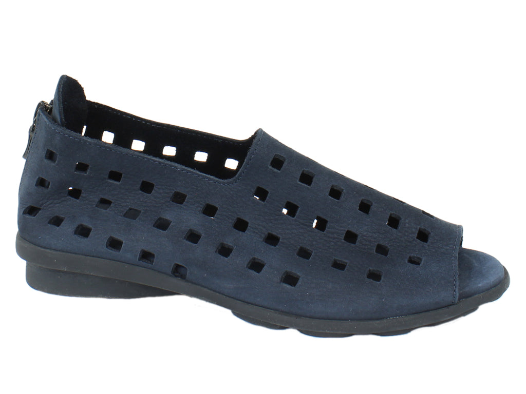 Arche Women Shoes Drick Nuit Navy side view