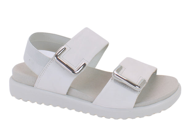 Legero Women's Sandals Move Off White-Taupe side view