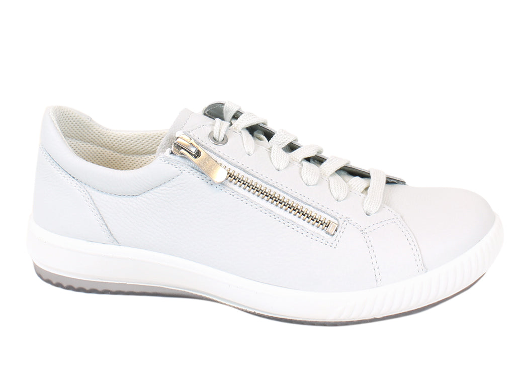 Legero Shoes Tanaro Zip White Women's trainers Shoegarden uk