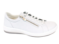 Legero Women Trainers Tanaro 5.0 White Zip side view