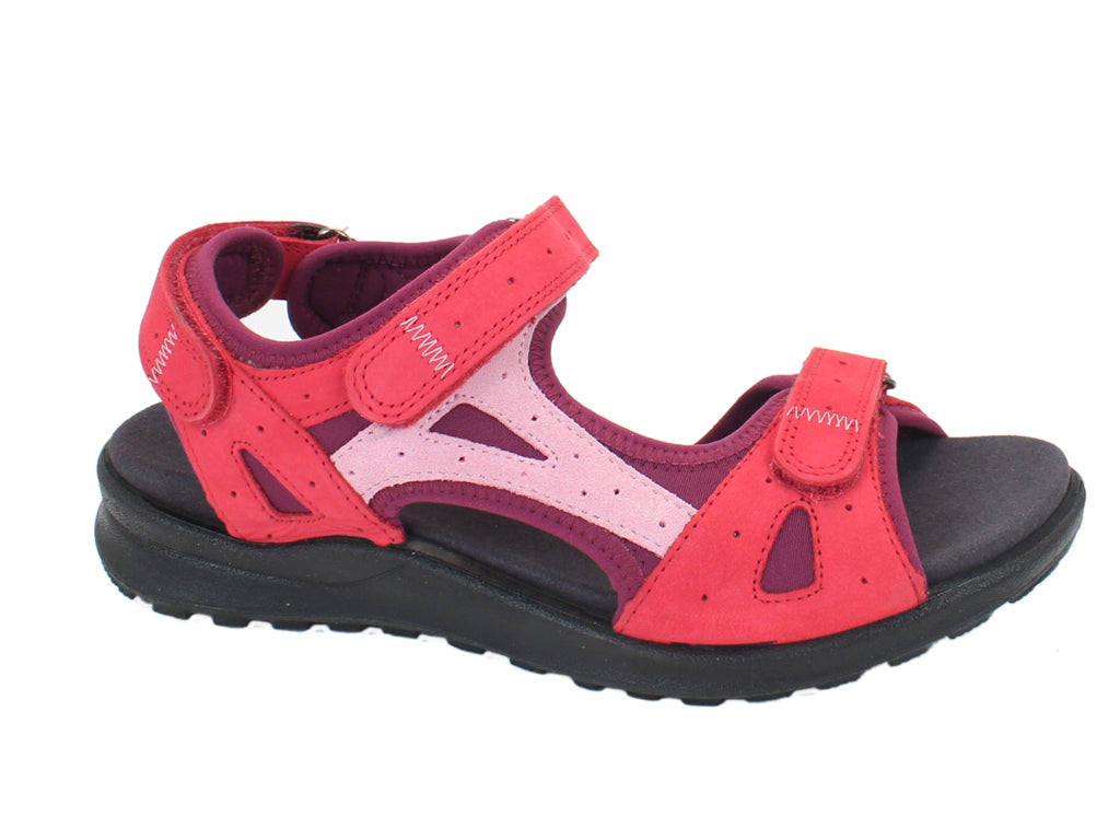 Legero Women's Sandals Siris Red side view