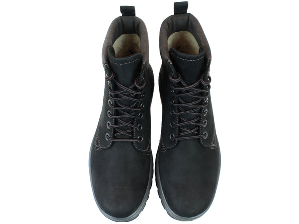 Legero Men Boots Montana Black upper view