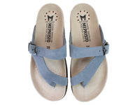 Mephisto Sandals Helen Sea Blue upper view