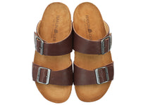 Haflinger Men Sandals Andrew Brown upper view