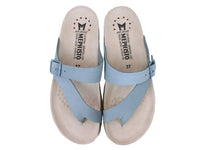 Mephisto Women Sandals Helen Sky Blue upper view