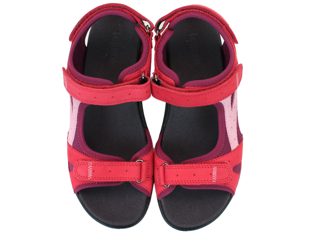Legero Women's Sandals Siris Red upper view