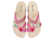 Think! Women Sandals Julia Fuxia Pink upper view