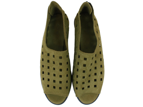 Arche Women Shoes Drick Matcha upper view