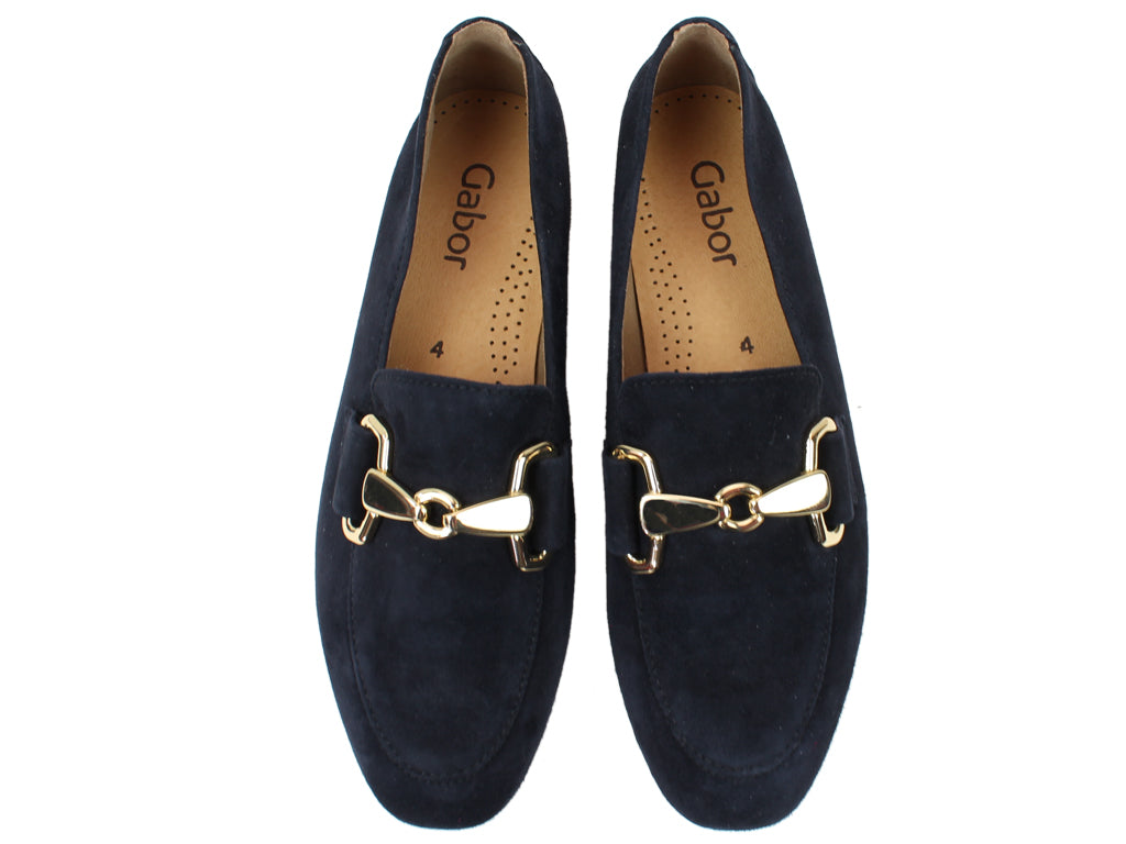 Gabor Women Moccasin Shoes Jangle Atlantik upper view