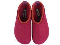 Haflinger Felt Clogs Grizzly Kris Port upper view