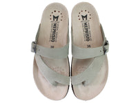 Mephisto Sandals Helen Khaki upper view