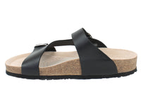 Mephisto Women Sandals Melaine Black side view