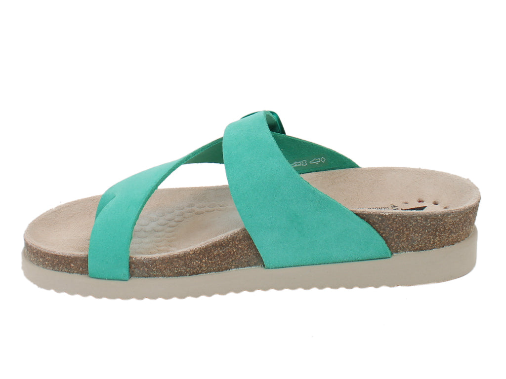 Mephisto Sandals Helen Green side view