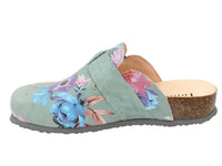 Think! Women Clogs Julia Flowers side view