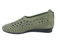 Arche Shoes Nirick Ecume Green  side view