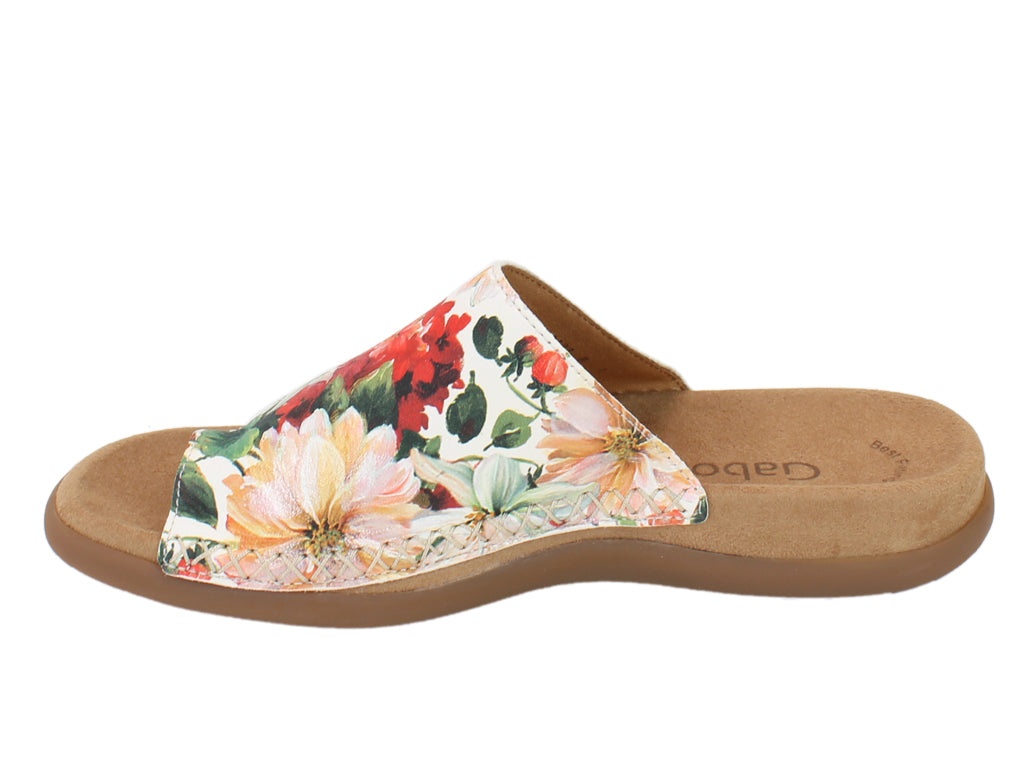 Gabor Women Sandals Lanzarote 23.700.35 Flowers side view
