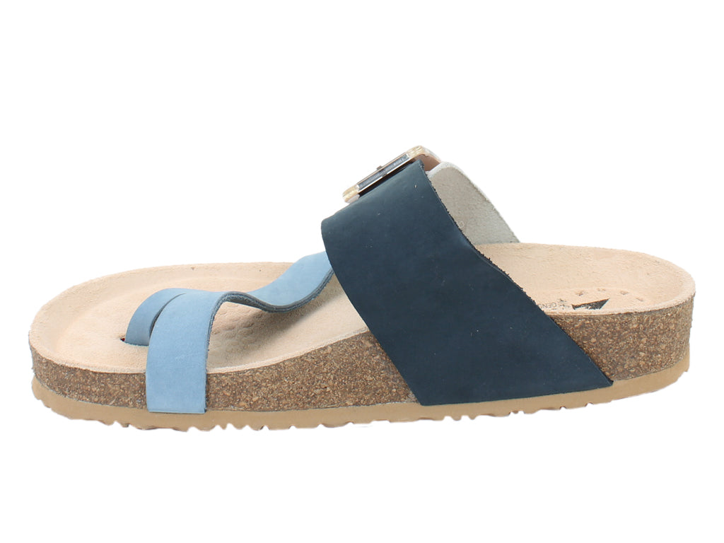 Mephisto Women Sandals Madeline Sea Blue side view