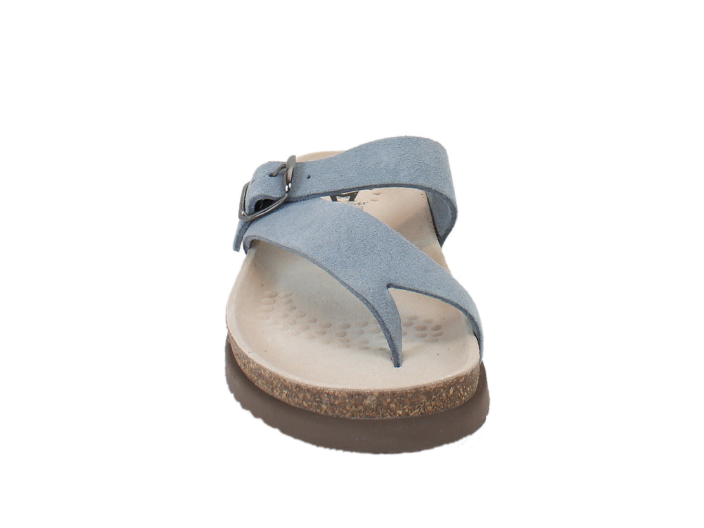 Mephisto Sandals Helen Sea Blue front view
