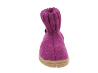 Haflinger Children's slippers Toni Mulberry front view
