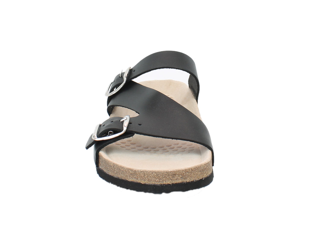 Mephisto Women Sandals Melaine Black front view