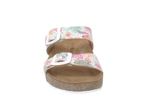 Haflinger Sandals Andrea Flowers front view