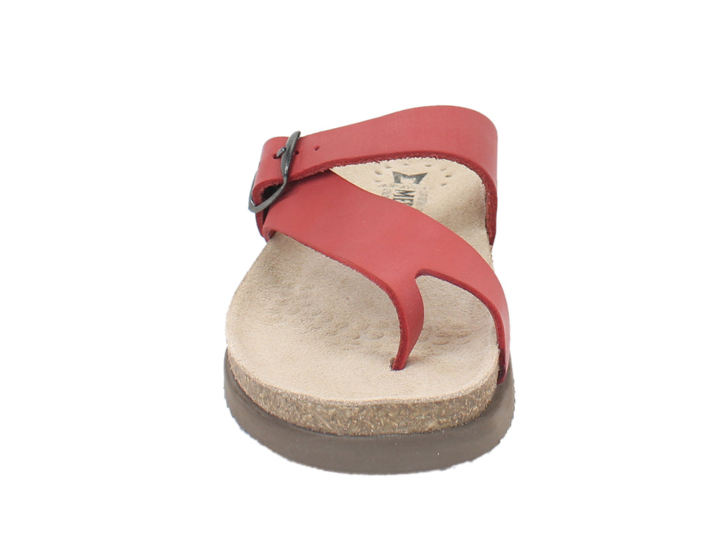 Mephisto Sandals Helen Red front view